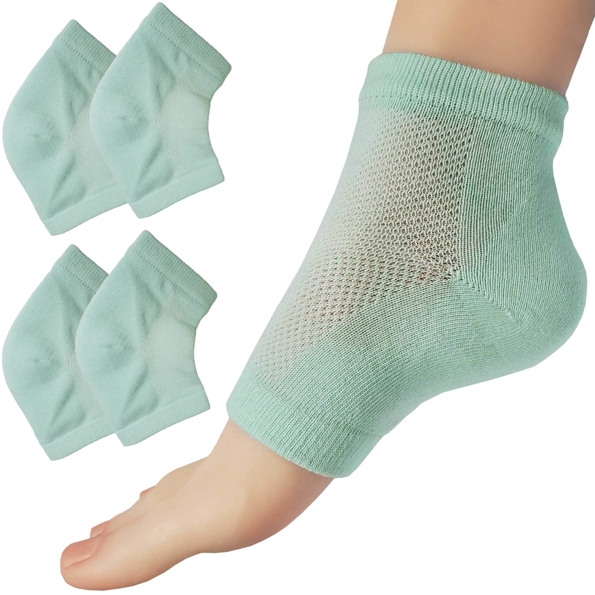 Chiroplax front packaging showing mint gel heel socks and benefits