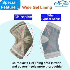 Chiroplax close-up of gel lining showing moisturizing texture and coverage