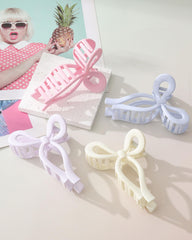 CHLINS four clips laid flat showing all matte colors for outfit matching