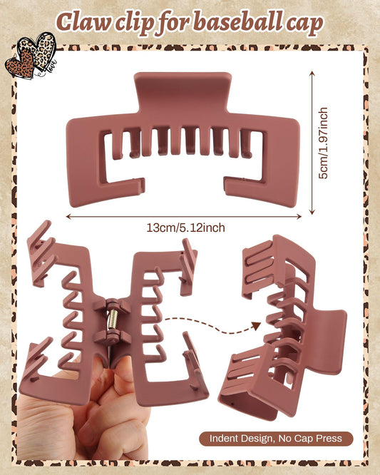 CHLINS close-up of clip teeth and metal spring, durable secure grip benefit
