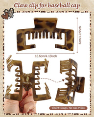 CHLINS close-up of hollow tooth design that fits hat snap for comfort
