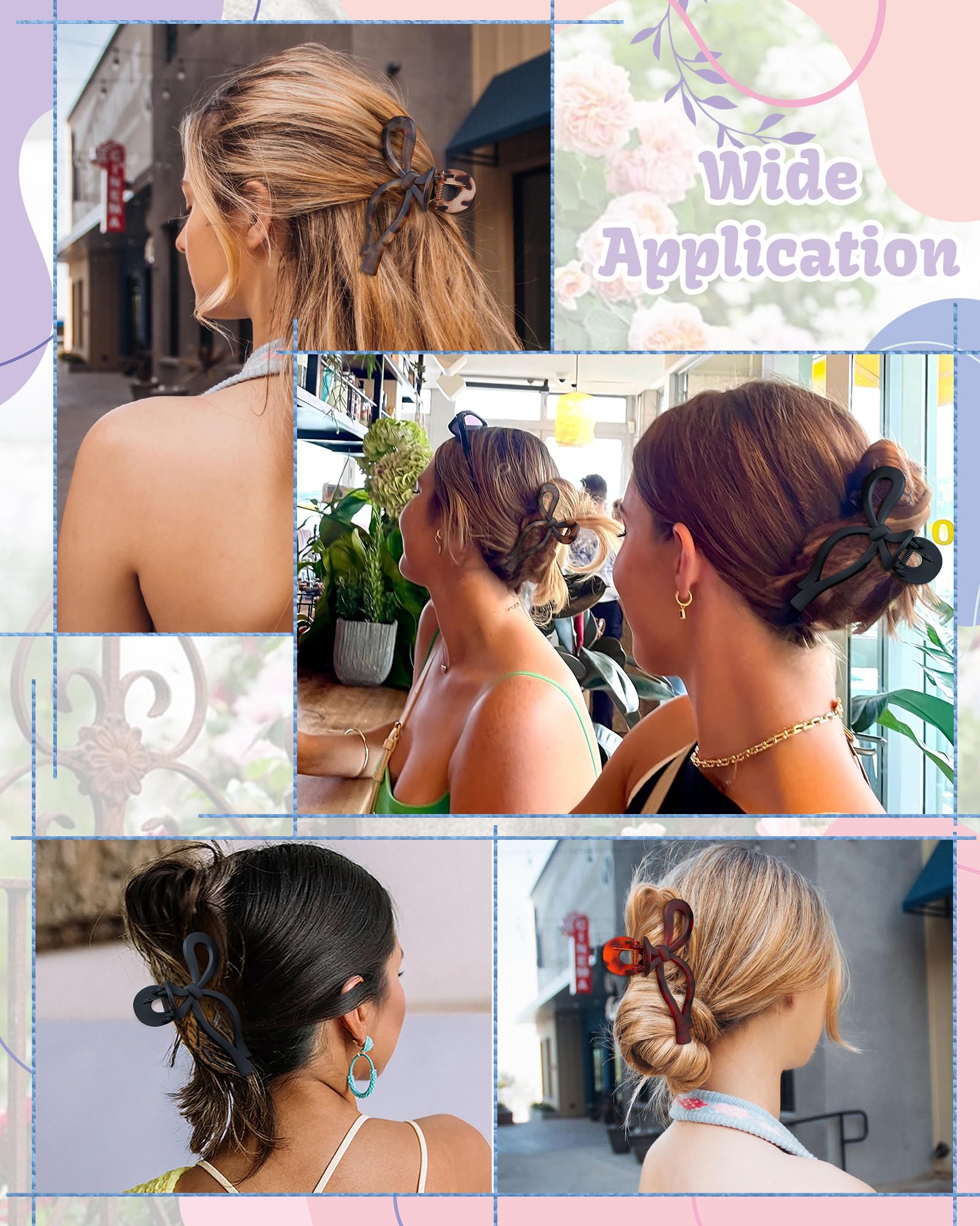 CHLINS clip holding fine hair without pulling for gentle comfort