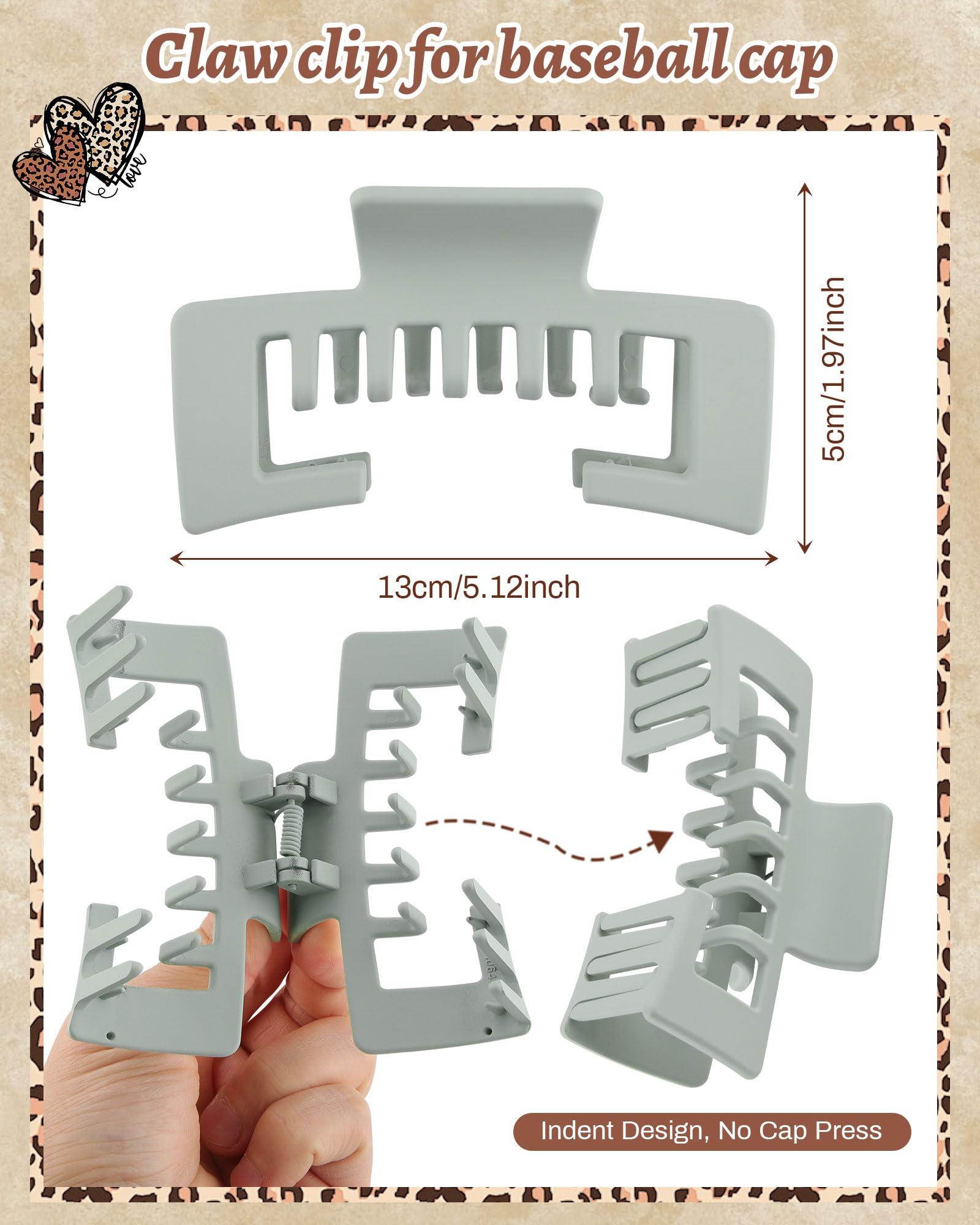 CHLINS close-up of hollow tooth channel showing strap-friendly design for comfort