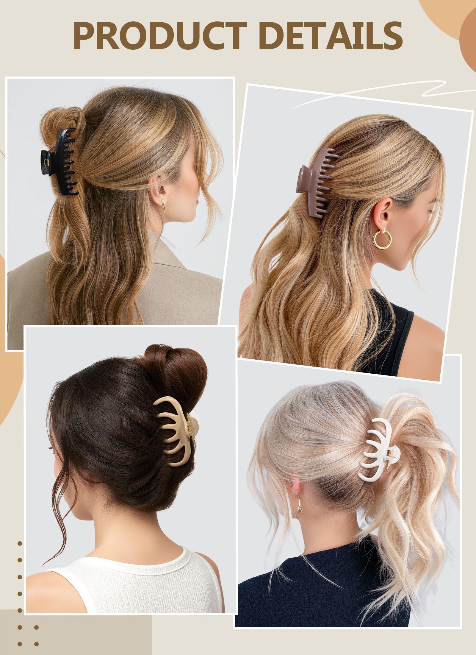 CHLINS three-color assortment laid out to show versatile style options