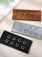 CHLINS headband styled with festival outfit showing edgy everyday versatility