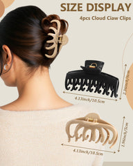 CHLINS clip holding a bun in place demonstrating stable everyday styling