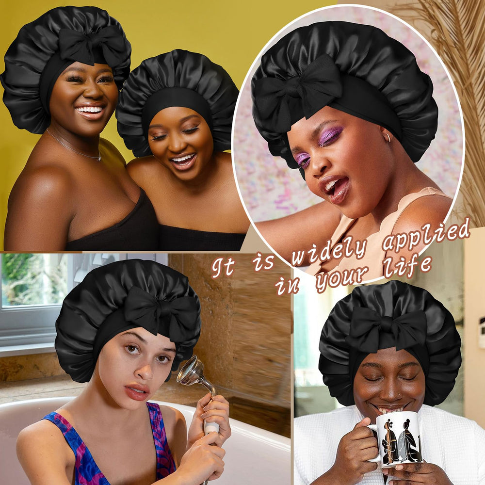 CHLINS bonnet in bedside lifestyle scene conveying comfort for nighttime use