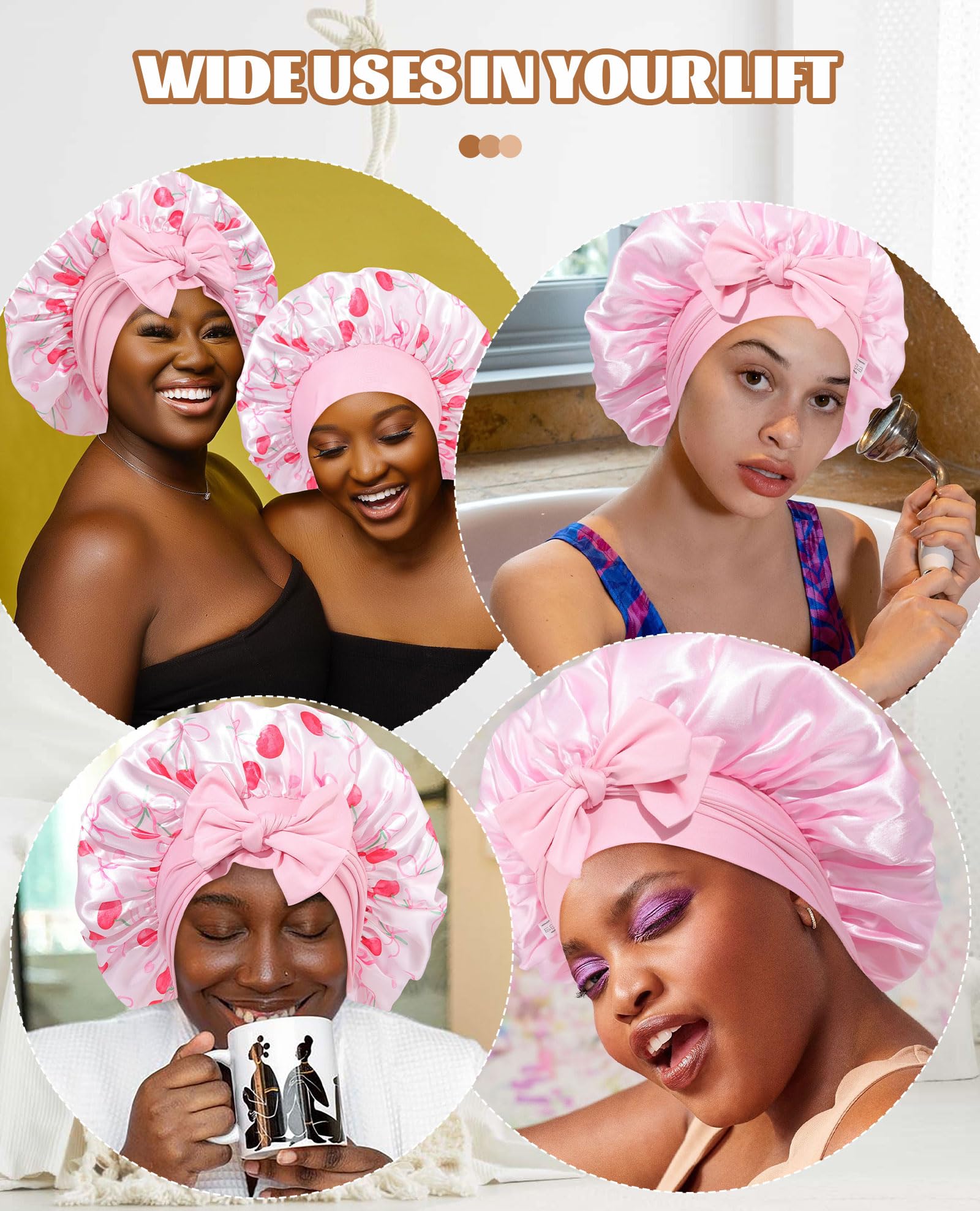 CHLINS bonnet packaging and label highlighting brand and product quality