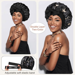 CHLINS wide elastic band detail ensuring secure fit and overnight hold benefit
