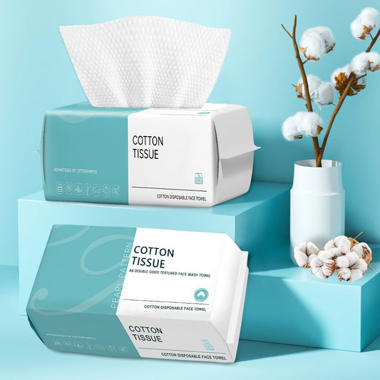 CHNLML front packaging showing 100-sheet pop-up pack and benefits