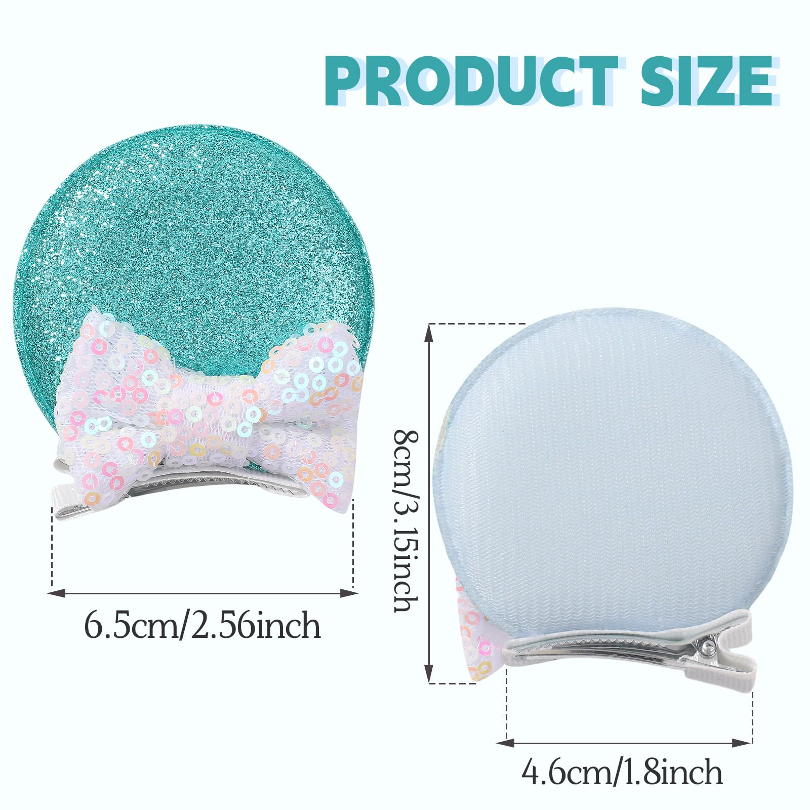 choicbaby alligator clip close-up demonstrating secure grip and gentle hold for fine hair