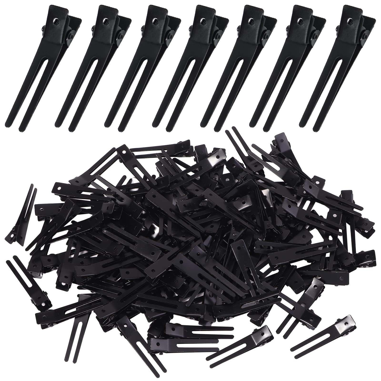 choicbaby front packaging of 120 clips showing quantity and black finish for convenience