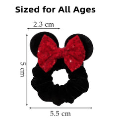 choicbaby scrunchies paired with party outfit for festive, photo-ready look