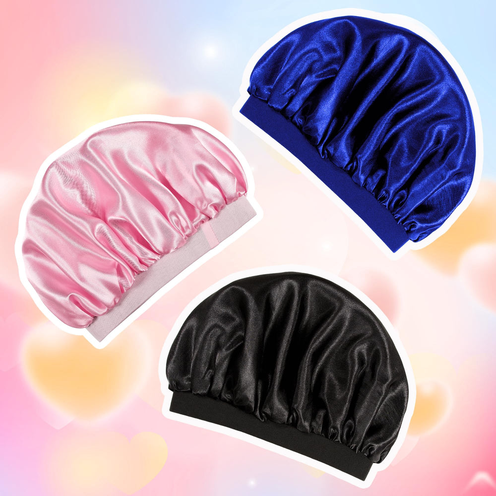 choshion packaged bonnets laid out to show patterns and gift-ready appeal