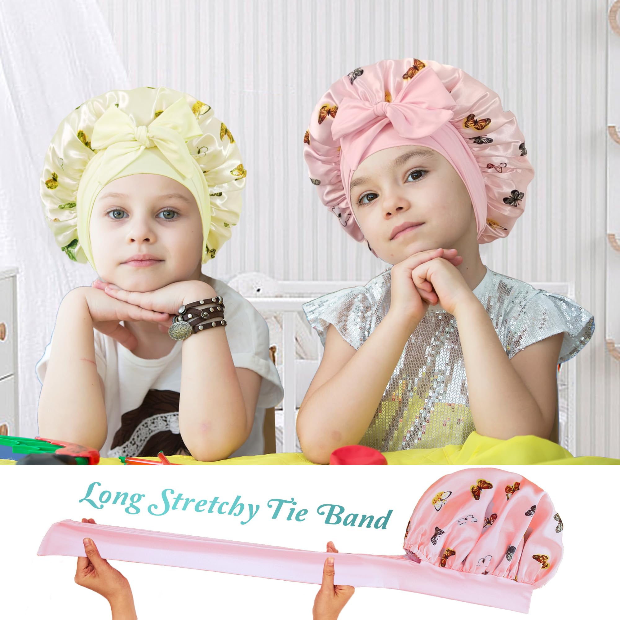 choshion patterns two bonnets flatlay showing attractive prints for everyday wear