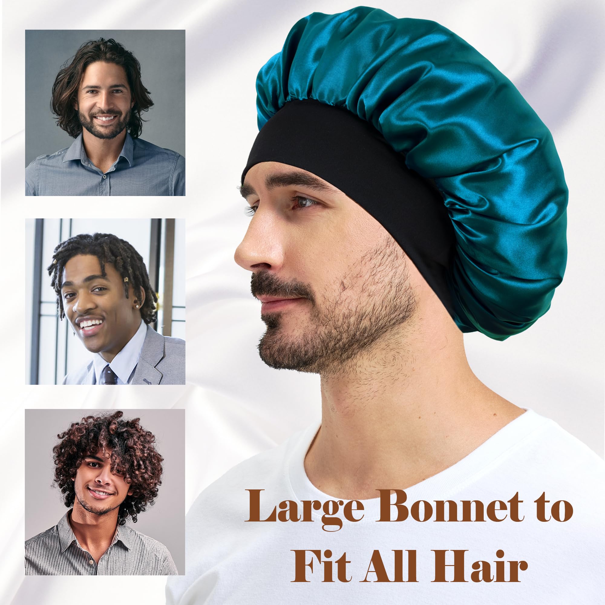 choshion reversible bonnet showing two colors for versatile styling options