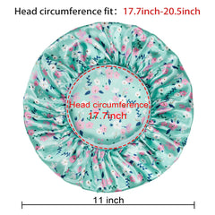 choshion bonnet beside ruler showing 11 inch diameter and fit range