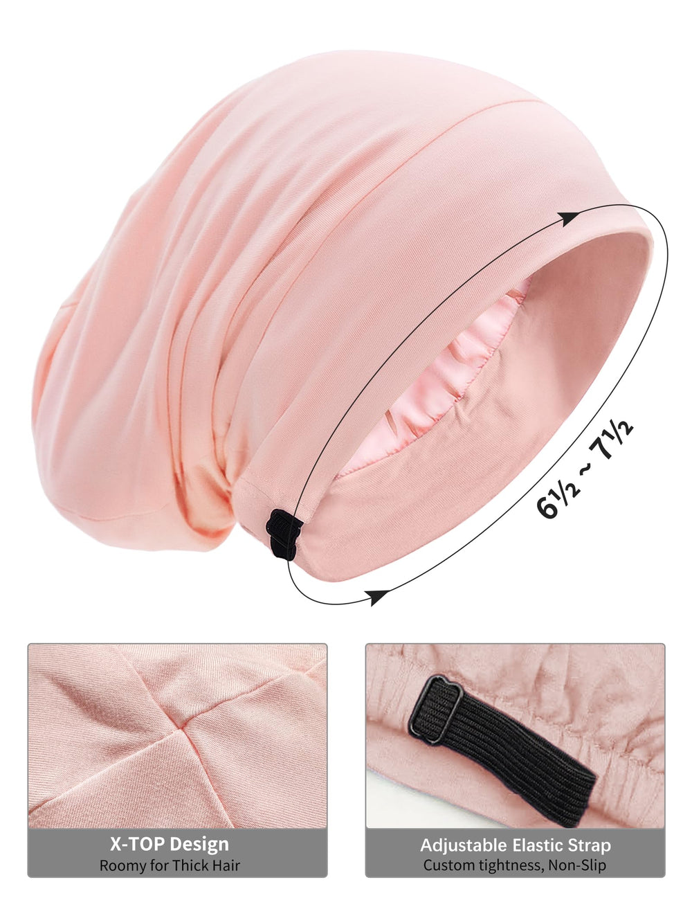 choshion slouchy top profile highlighting stacked X-top fashion look