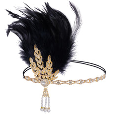 choyaxo front view headpiece showing vintage flair and comfortable fit