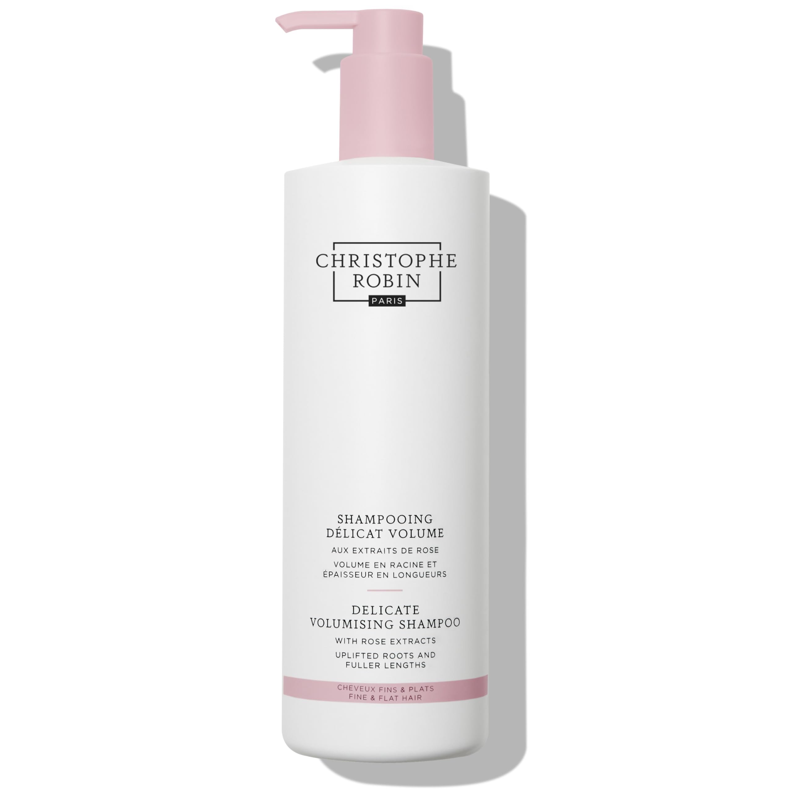 Christophe Robin front bottle 16.9 fl oz showing size and rose scent benefit