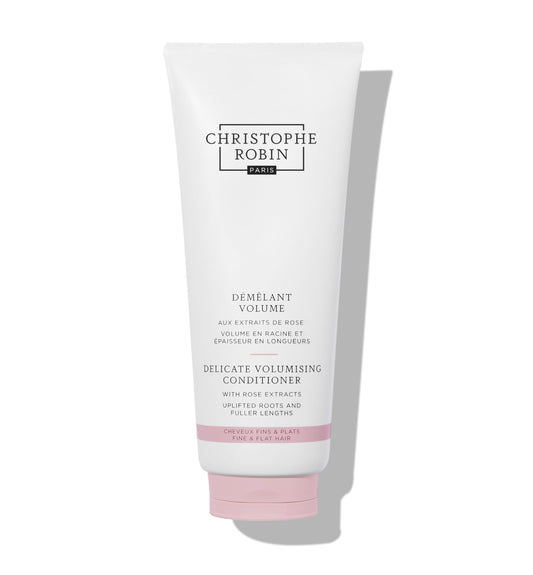 Christophe Robin front packaging showing volumizing conditioner for lightweight body
