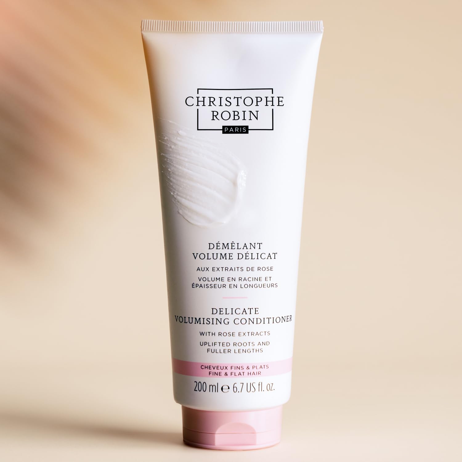 Christophe Robin conditioner on bathroom counter suggesting daily styling ease
