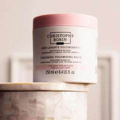 Christophe Robin rassoul clay and sugar crystals close-up showing exfoliating benefits