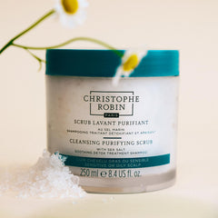 Christophe Robin scalp massage action reducing buildup and soothing