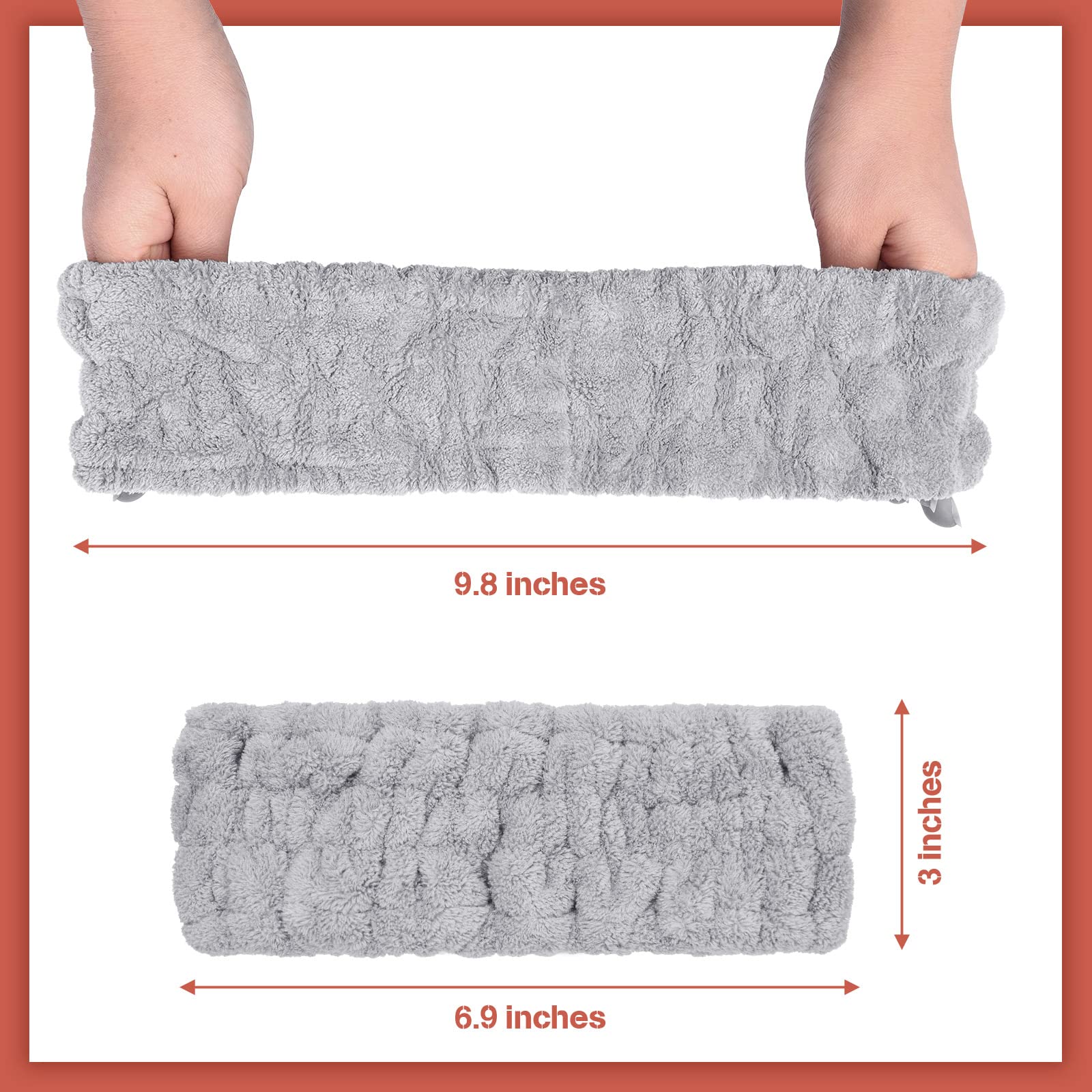 Chuangdi close-up of microfiber terry texture highlighting softness and absorbency
