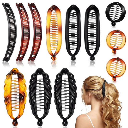 Chuangdi front packaging display showing full 12-piece set and vintage colors for versatile styling