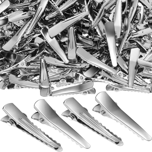 Chuangdi front packaging showing bulk 200 silver clips, perfect for salons