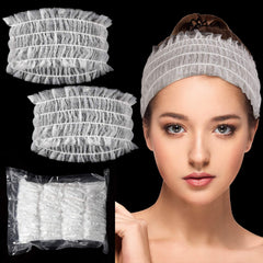 Chuangdi front packaging with 100 headbands shown, ready and hygienic