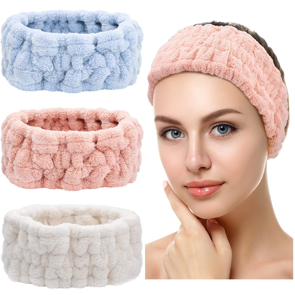 Chuangdi headband front view showing clean design and comfortable fit