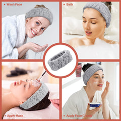 Chuangdi headband on bathroom counter showing everyday readiness and neatness