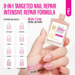CHUCHU brush and cap detail for precise application benefit