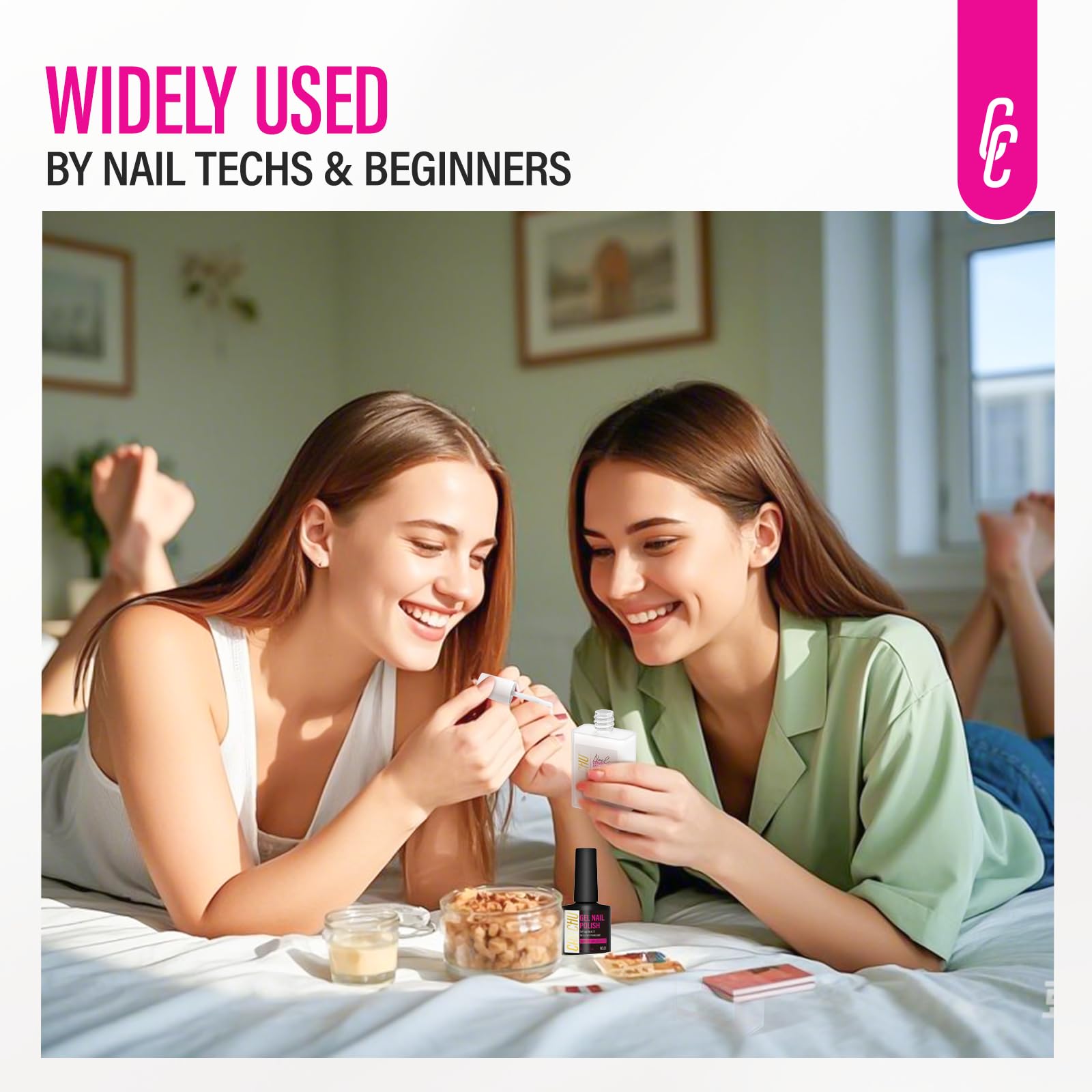CHUCHU lifestyle desk manicure scene for everyday grooming benefit