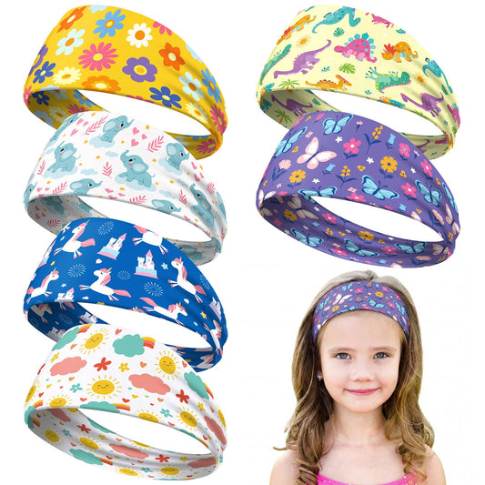 Chunyin front packaging showing six colorful headbands and gift-ready appeal