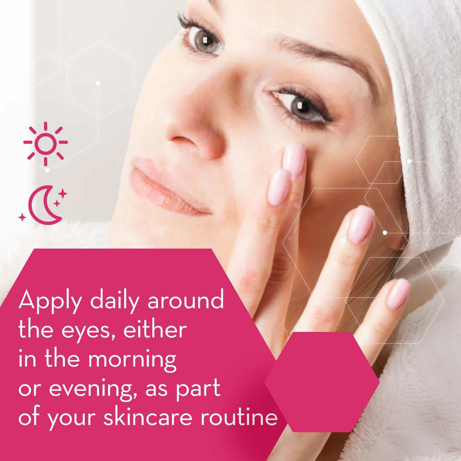 Product label close-up showing Cicatricure ingredients and peptide complex benefit