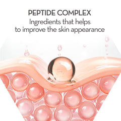Cicatricure open tube dispensing product, peptide formula for quick absorption