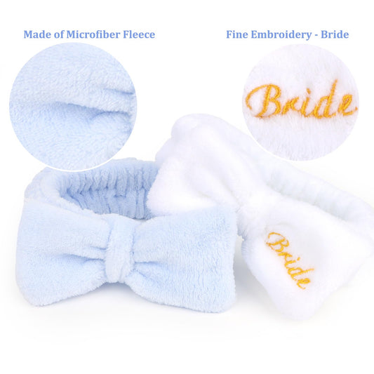CIEHER close-up of "bride" embroidery detail highlighting clear labeling for events