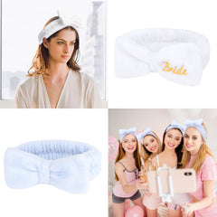 CIEHER flat lay showing all eight headbands to display included colors and count
