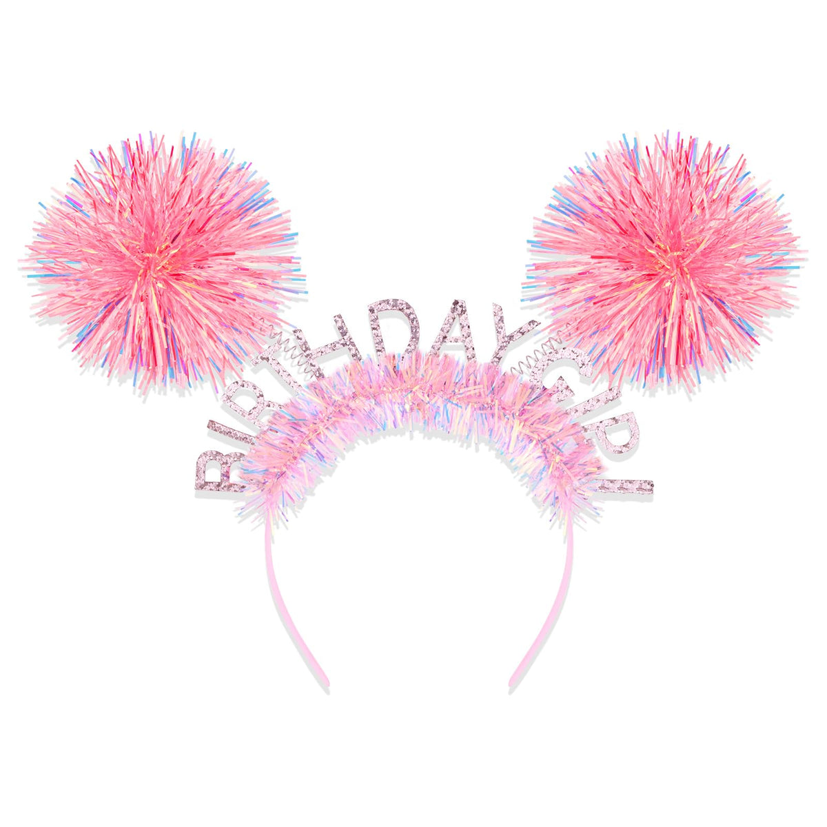 CIEHER front view pink crown highlighting shine and party-ready look