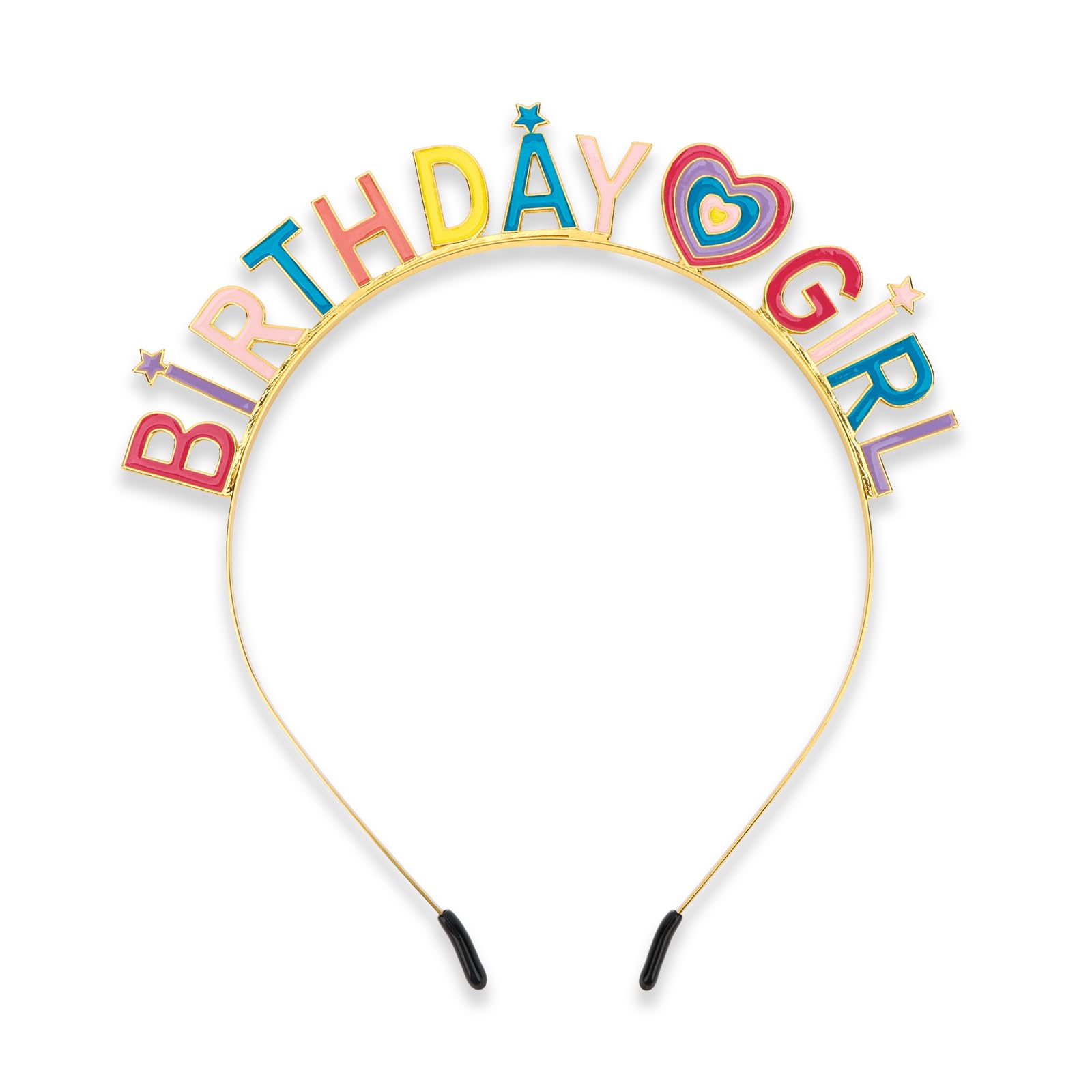 CIEHER front view headband highlighting birthday phrase and shine