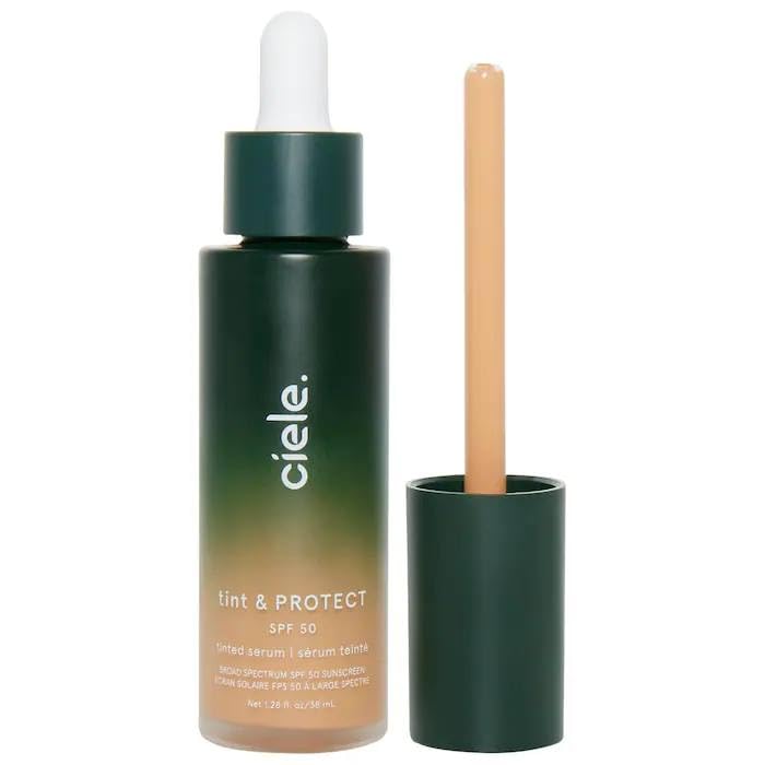 Ciele tint & PROTECT front packaging showing shade 05 Medium and SPF benefit