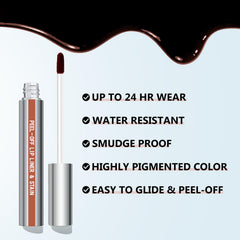 Cilrofelr application with pointed tip for precise lip lining benefit