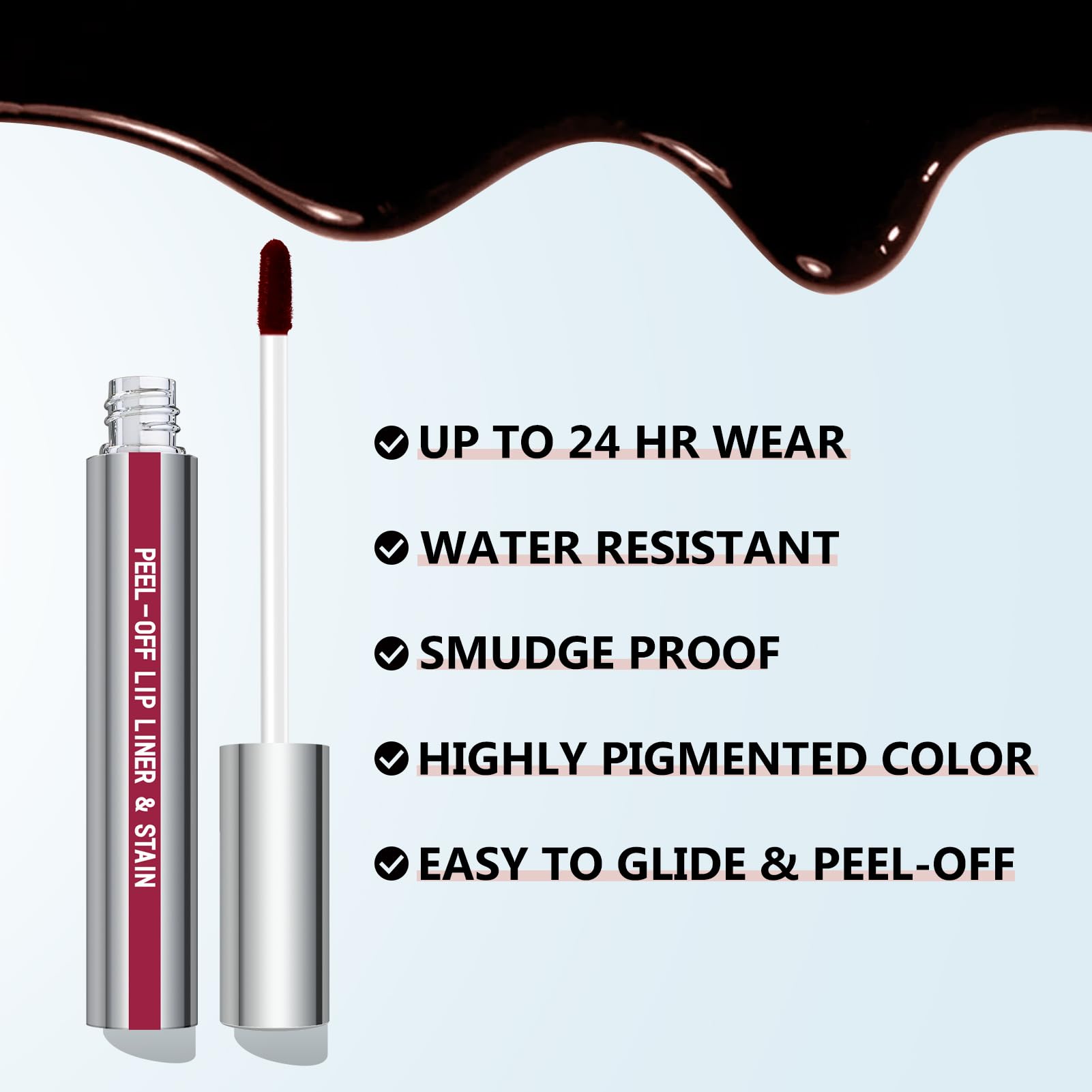 Cilrofelr flat side applying product for even fill and time-saving coverage