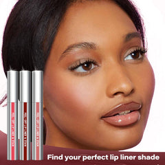 Cilrofelr lifestyle image wearing berry shade for all-day confidence