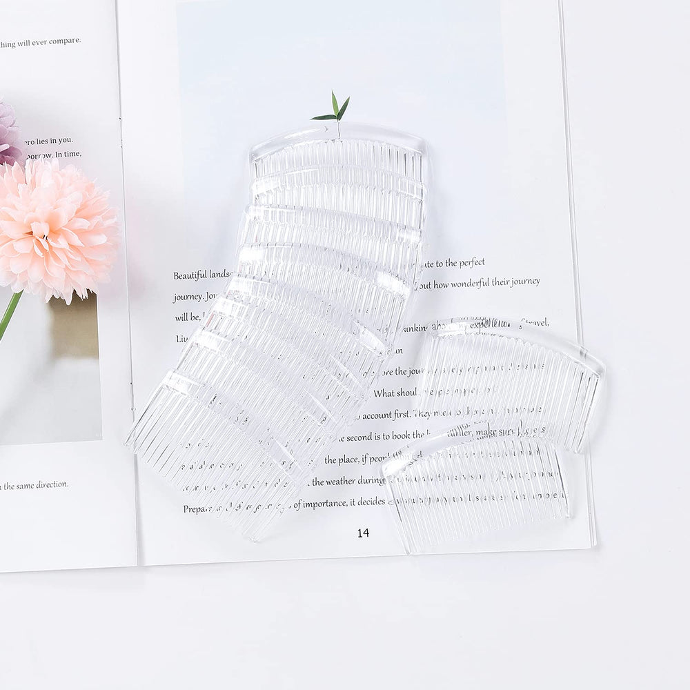 Cinaci comb used as a bun holder on a styled updo for secure all-day wear