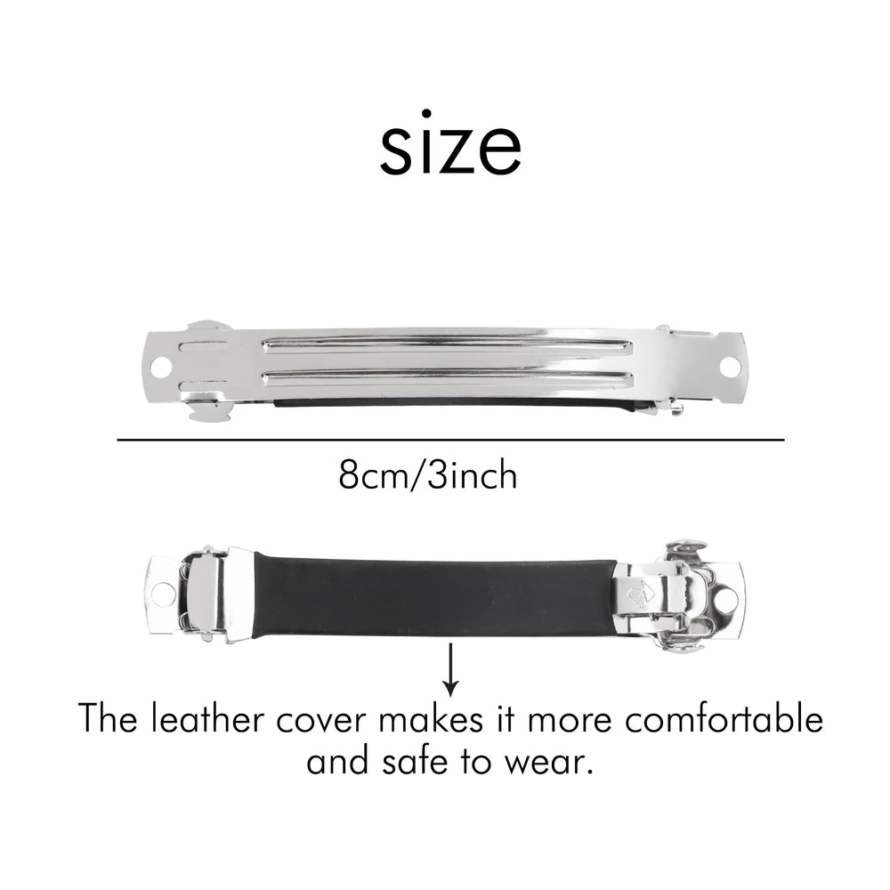 Cinaci decorated DIY hair clip example showing customization potential and wedding-ready styling