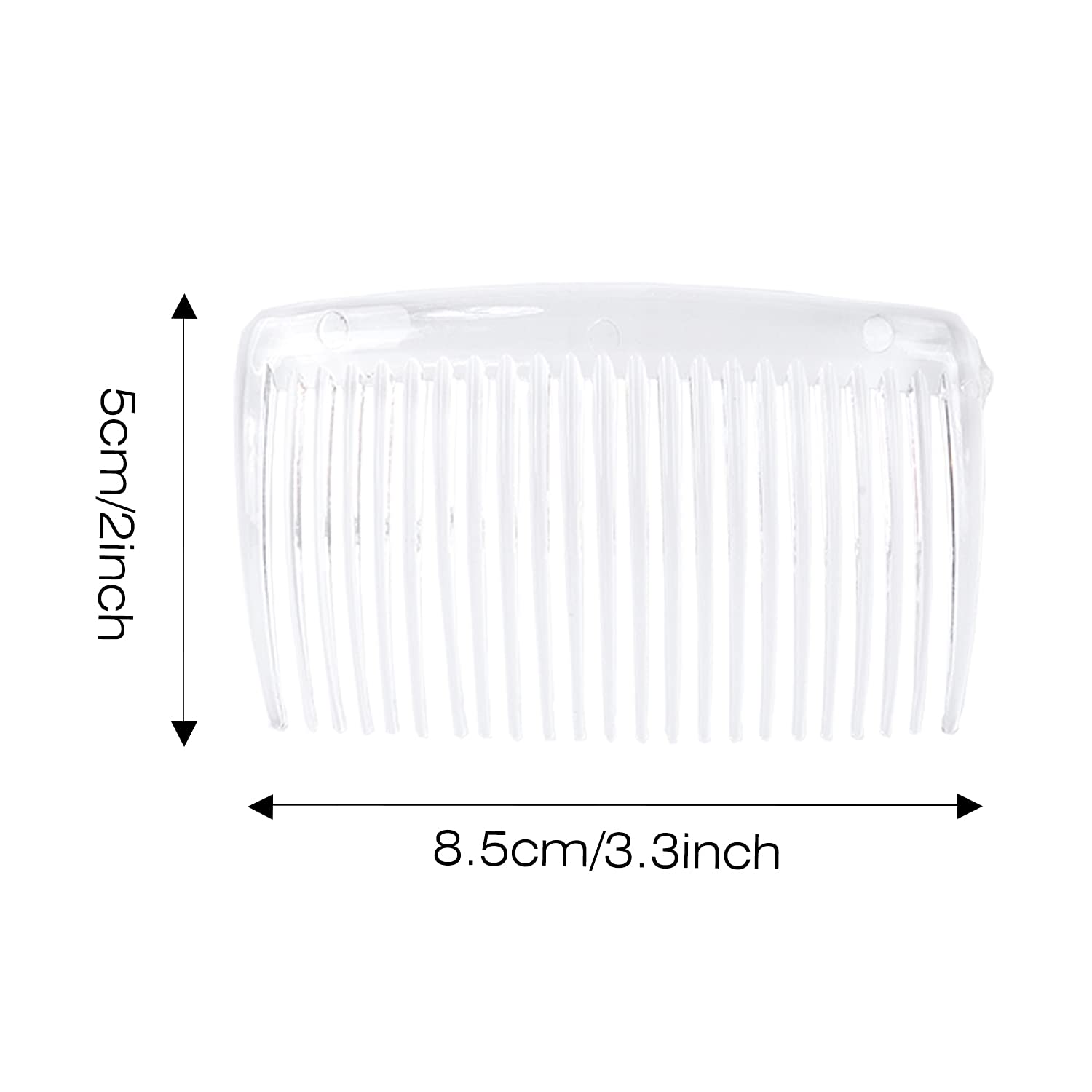 Cinaci decorated comb with flowers displaying DIY potential and elegant finish